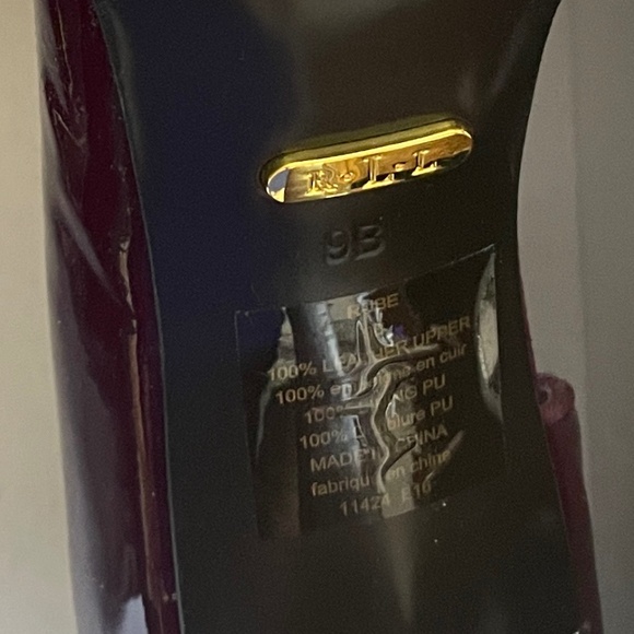 Brand New Women’s Ralph Lauren Patent Leather Stiletto Heels - Picture 6 of 7